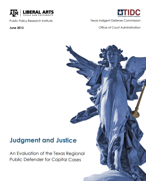 Judgement and Justice report cover