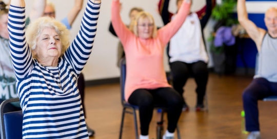 Matter of Balance Falls Prevention Course Example